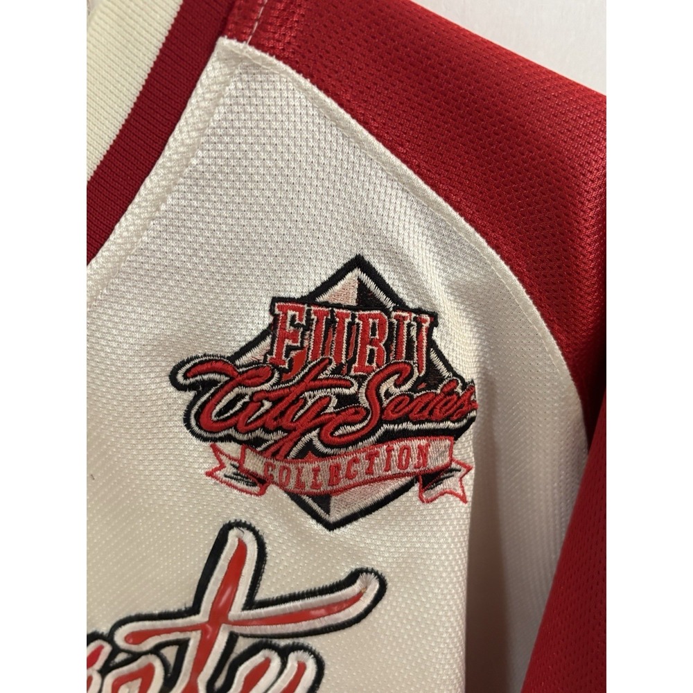 Vintage FUBU Jersey 1992 Size XL Dirty Dirty City Series - Picture 4 of 14